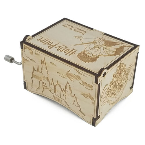 Harry Potter Iconic Music Box Back View