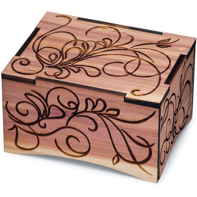 Aromatic Red Cedar Music Box