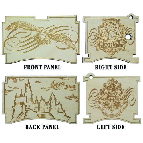 Harry Potter Iconic Music Box Side Panels